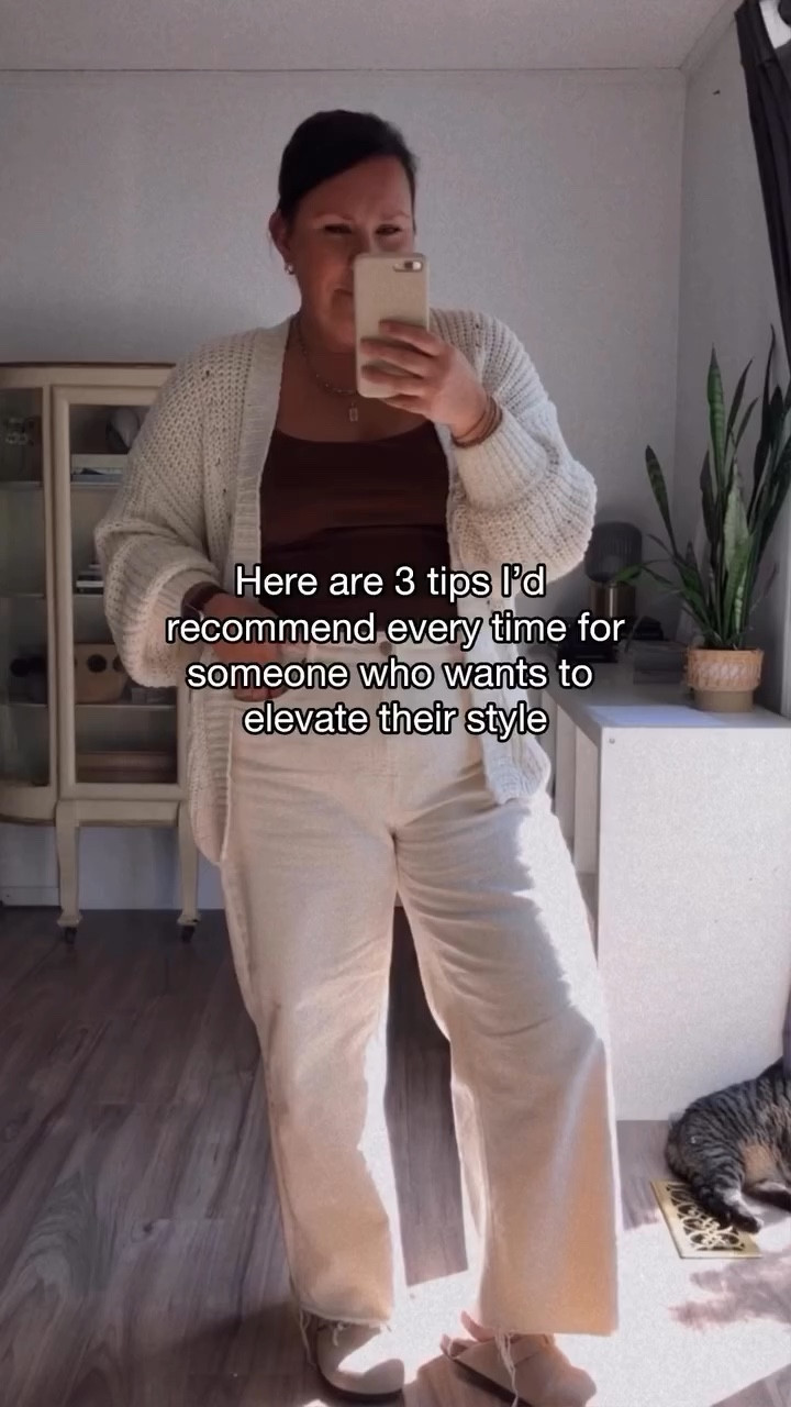 Here are 3 things I’d work on with you if you were my client and ready to level up your personal style:

▶️ Take inventory of what your life looks like. 

How are you spending your days? What activities do you do throughout the week? What do those different commitments look like? And then adjust your style, and the types of outfits you’re wearing to your lifestyle. Want to dress in elevated smart business looks, but spend the majority of your time working from home and chauffeuring kids around? Maybe a great blazer and new jacket would hit the mark on your desire to be pulled together and elevated, and then pairing those with great, comfortable and versatile pieces to actually fit your wfh/running around life. 

▶️ Focus on what you LOVE.

What colours, textures, patterns, cuts/styles do you love wearing already? Those are your signature elements, details that you feel the most like you. Figuring out what these are, and adding them into your everyday style, is going to align what you wear with who you are, and create the most fun, interesting and elevated signature style. 

▶️ Audit what you have.

Going through what you have, really diving into it, and learning what is already there, and what isn’t, is going to give you so much clarity. Clarity is KEY in elevating your personal style. We typically wear 20% of what is in our wardrobes, and going through it and auditing what’s in there, what doesn’t need to be in there, and what is missing, is such an important step in elevating your style. 

🤎 Take these 3 tips into your own wardrobe and life, and watch your personal style elevate 💫 Ready to do that with me by your side for advice and support along the way?! Let’s work together! 

And follow along for more tips and advice on all things personal style 👉

#personalstyle #personalstylist