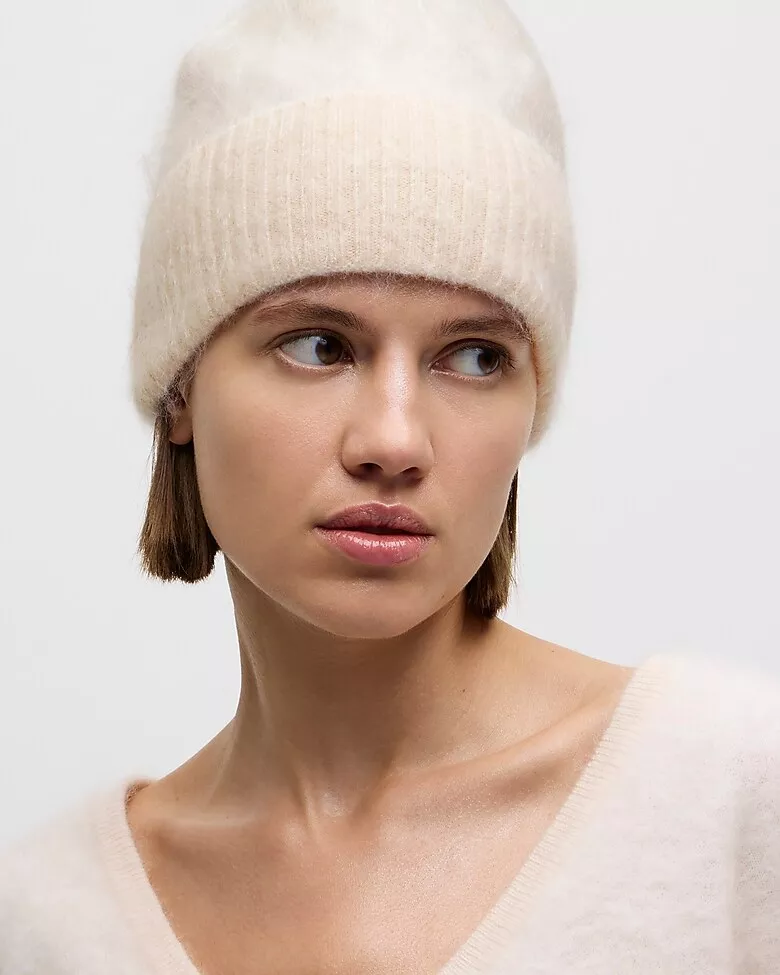 Brushed cashmere beanie curated on LTK