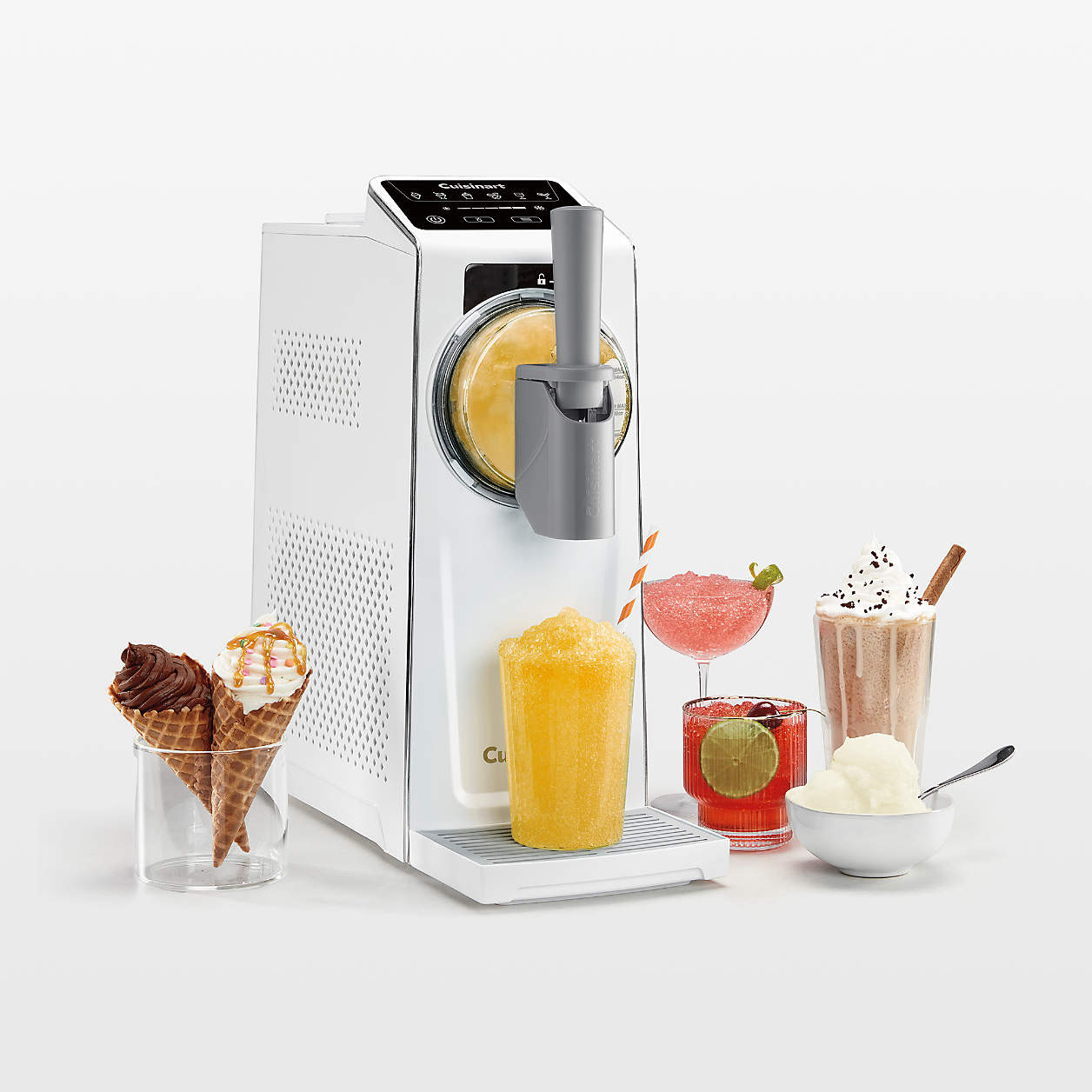 Cuisinart 6-in-1 Slushy & Soft-Serve Maker | Crate & Barrel | Crate & Barrel
