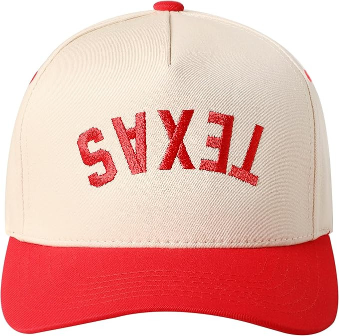 MIRMARU Two-Tone Vintage Canvas Trucker Hats for Men & Women, Adjustable Size Baseball Caps with ... | Amazon (US)