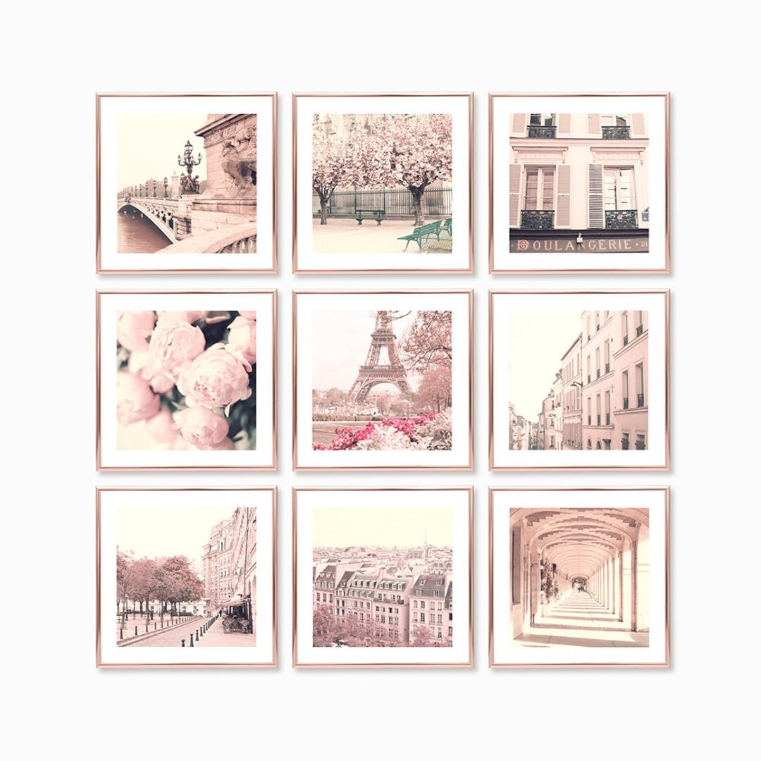 French Dorm Decor French Blush Pink Dorm Decor Pink Dorm Decor for College Girls Dorm Wall Decor ... | Etsy (US)