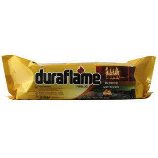 Duraflame 4.5 lbs. Wax Fire Log (Single Fire Log) 09405 - The Home Depot | The Home Depot
