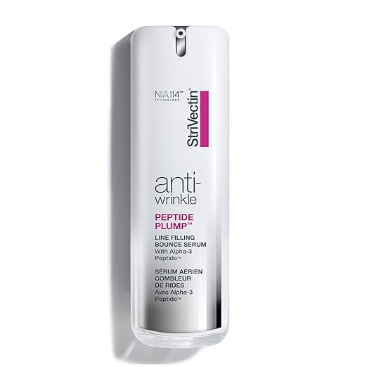 StriVectin Anti-Wrinkle Peptide Plump Line Filling Bounce Face Serum with Ceramides & Peptides fo... | Amazon (US)