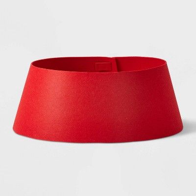 28in Felt Christmas Tree Collar Red - Wondershop™ | Target