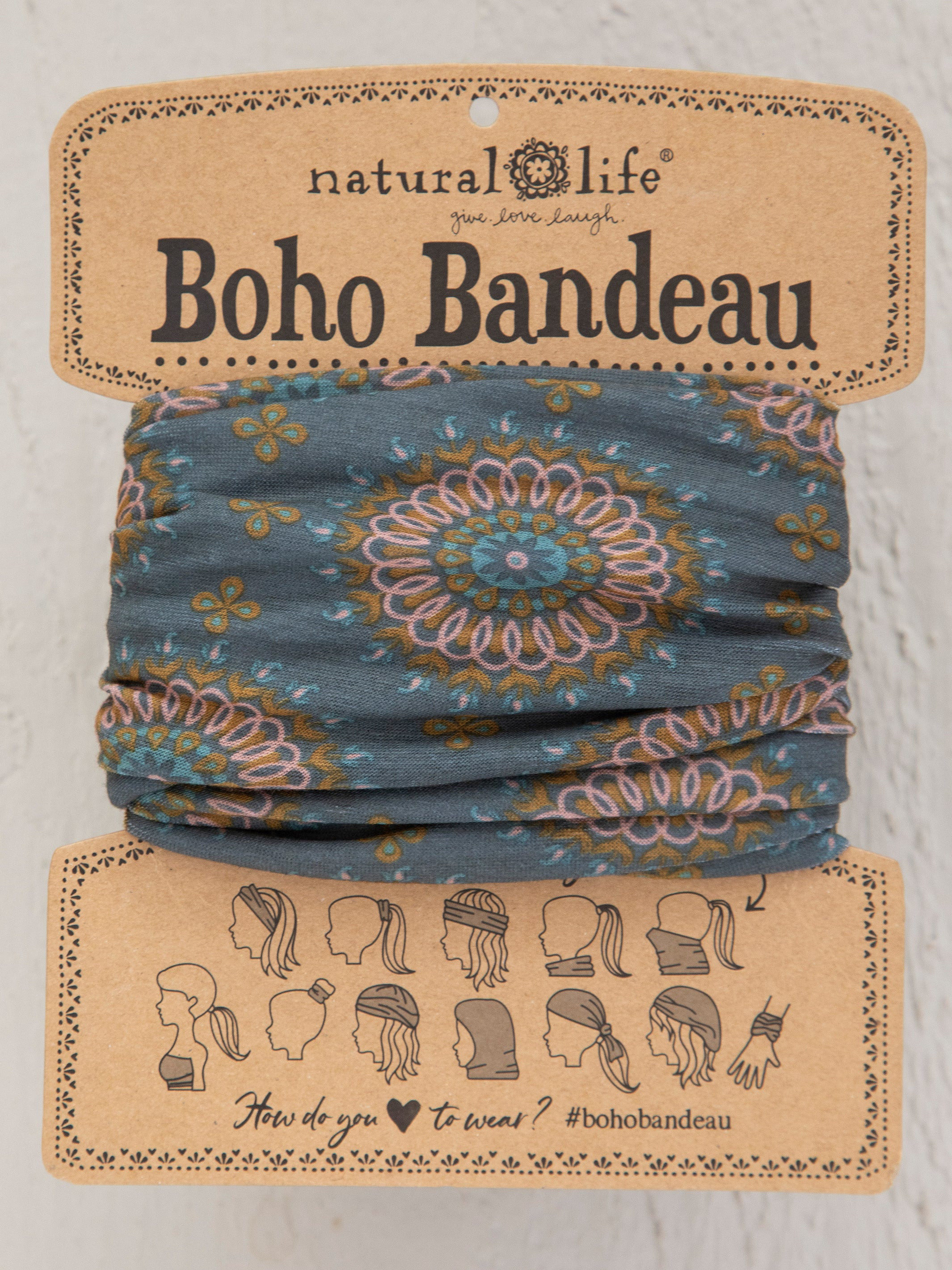 Full Boho Bandeau® Headband | Natural Life