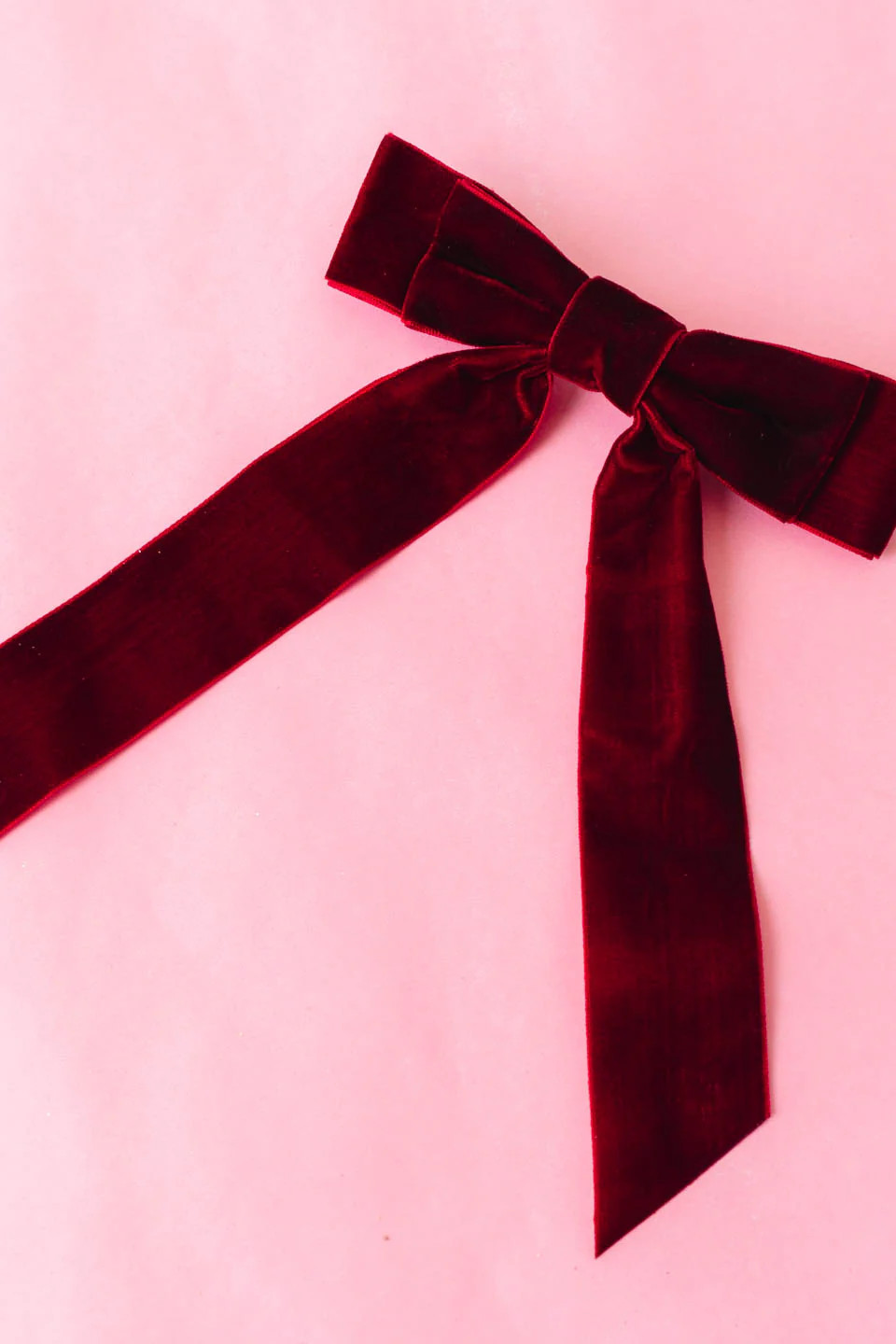 The Perfect Present Hair Bow - Red | The Impeccable Pig