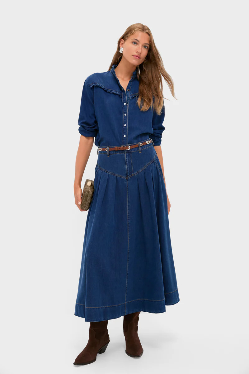 Denim Blue Pierce Button Down | Tuckernuck (US)