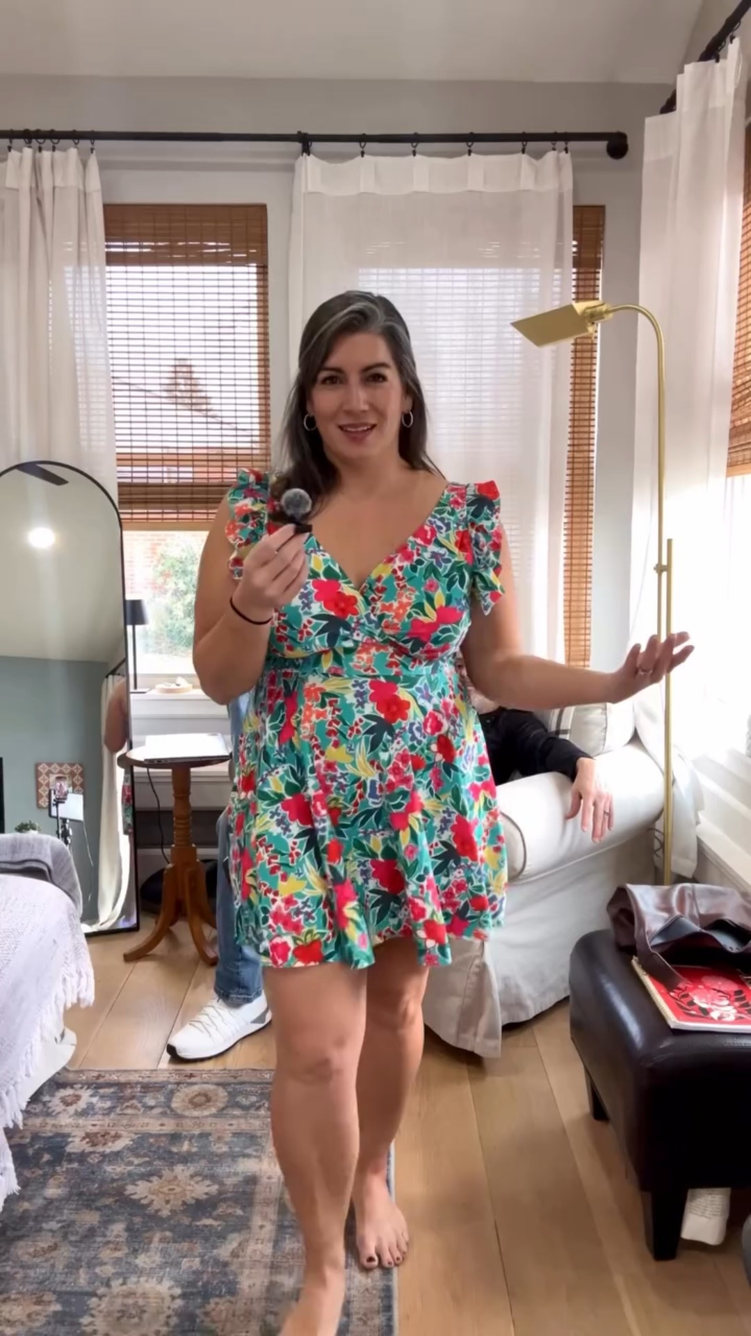 A swim dress that doesn’t float up! Yes 👏🏼 please 👌🏽from @bloomchic 

The tropical colors are so fun - perfect for a beach getaway. 🏝️ 

Follow @nicholebabinec for more mid - plus size swimwear and fashion inspiration 

#bloomchic #swimdress #plussizeswimwear

#LTKSeasonal #LTKMidsize #LTKPlusSize