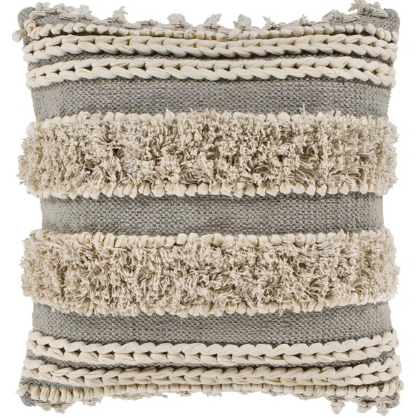 Venora Striped Cotton Throw Pillow | Wayfair North America