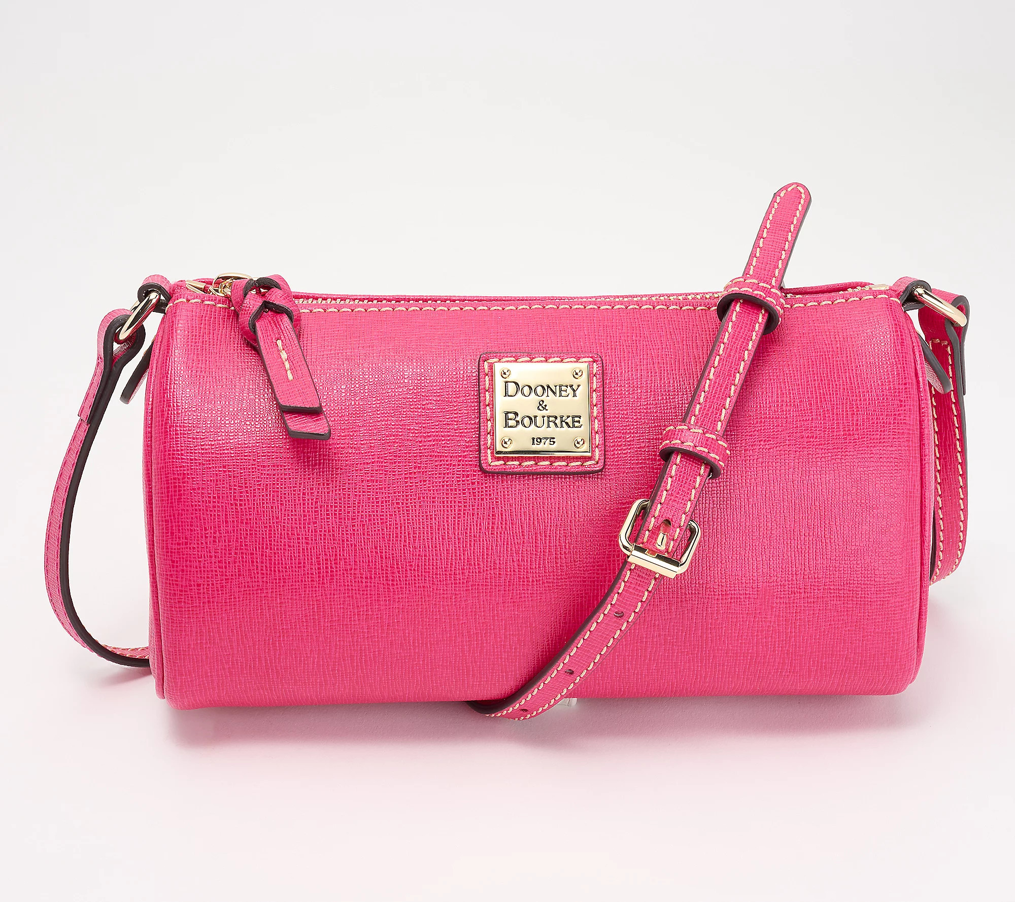 Dooney & Bourke Saffiano Leather BuffyCrossbody | QVC