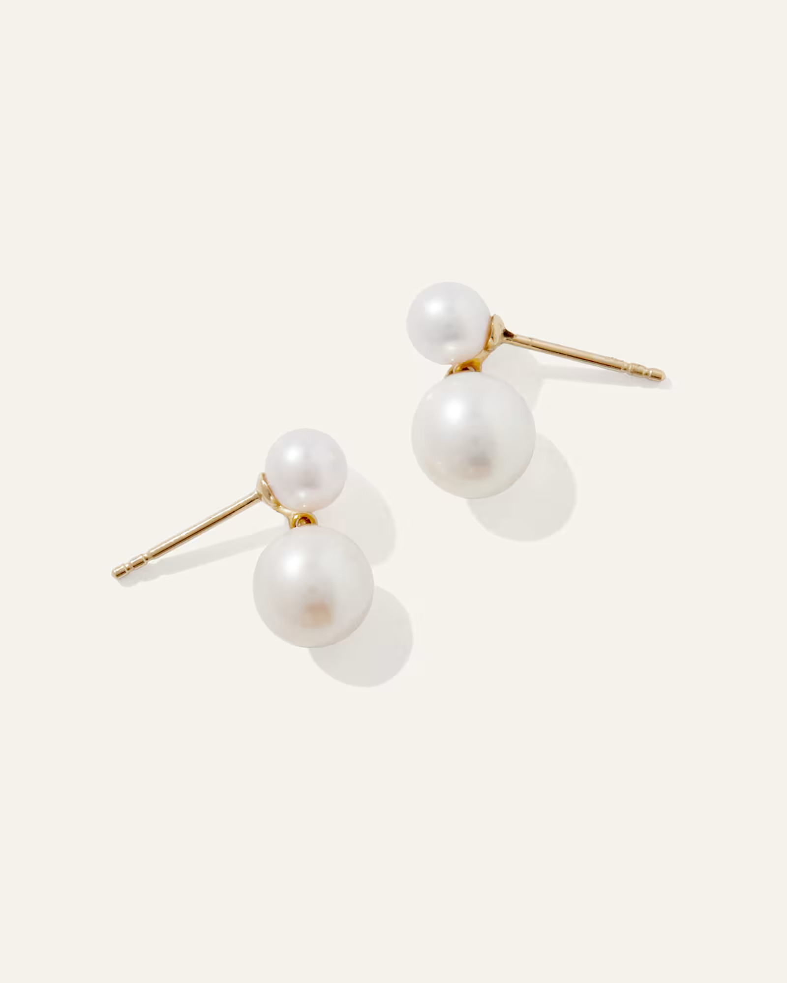 14K Gold Pearl Drop Earrings | Quince