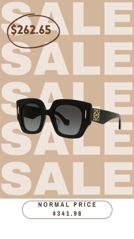 Another Luxe Find on Sale! In love with these Sunnies!

#LTKstyletip #LTKsalealert