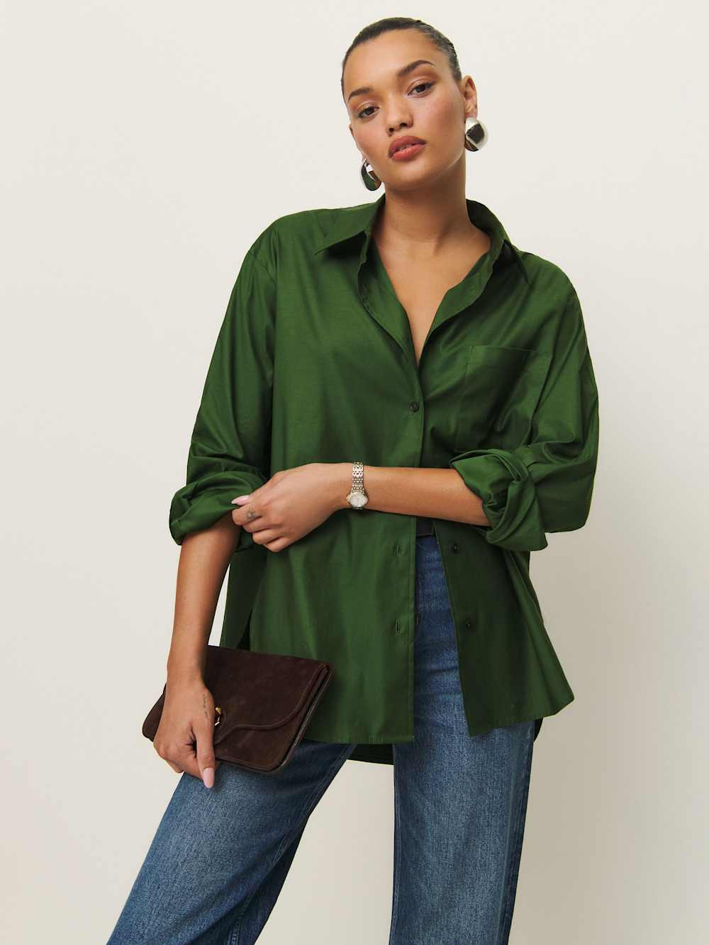 Will Oversized Shirt | Reformation (Global)