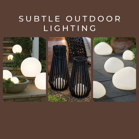 We updated our outdoor space this year and are looking for outdoor lighting options that won’t be harsh and also won’t require us to call an electrician.
These outdoor options are fun and portable!


#LTKfamily #LTKhome #LTKparties