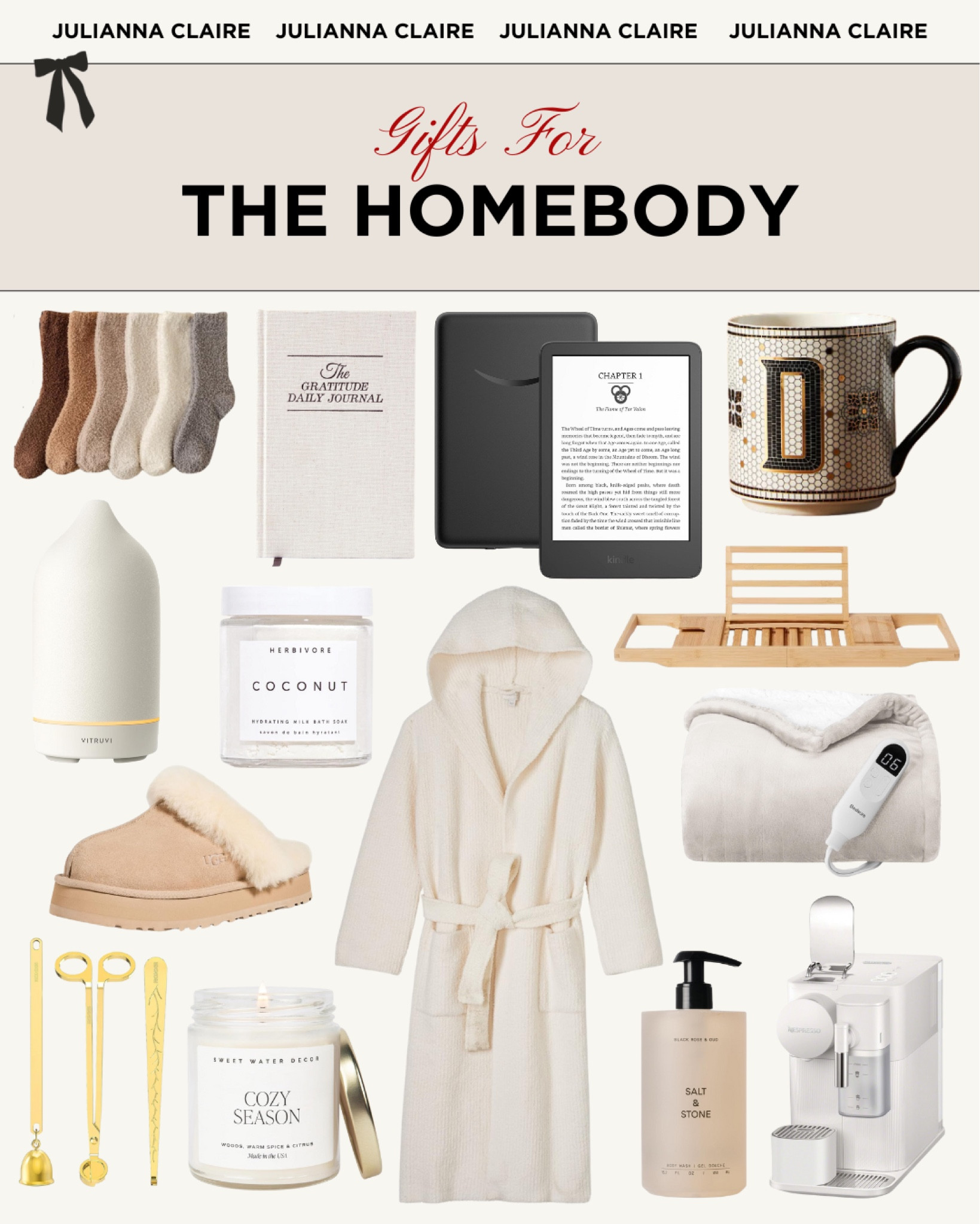 Gift ideas for the homebody ✨

Cozy gift ideas for her // Christmas gift ideas for the homebody 

#LTKStyleTip #LTKGiftGuide #LTKHoliday