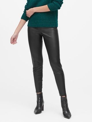 Devon Legging-Fit Vegan Leather Pant | Banana Republic (US)