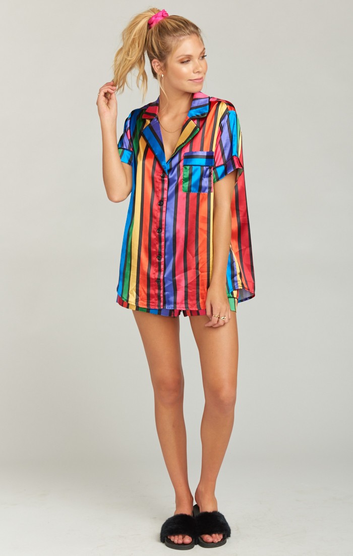 Slumber PJ Set ~ Rainbow Parade Print | Show Me Your Mumu