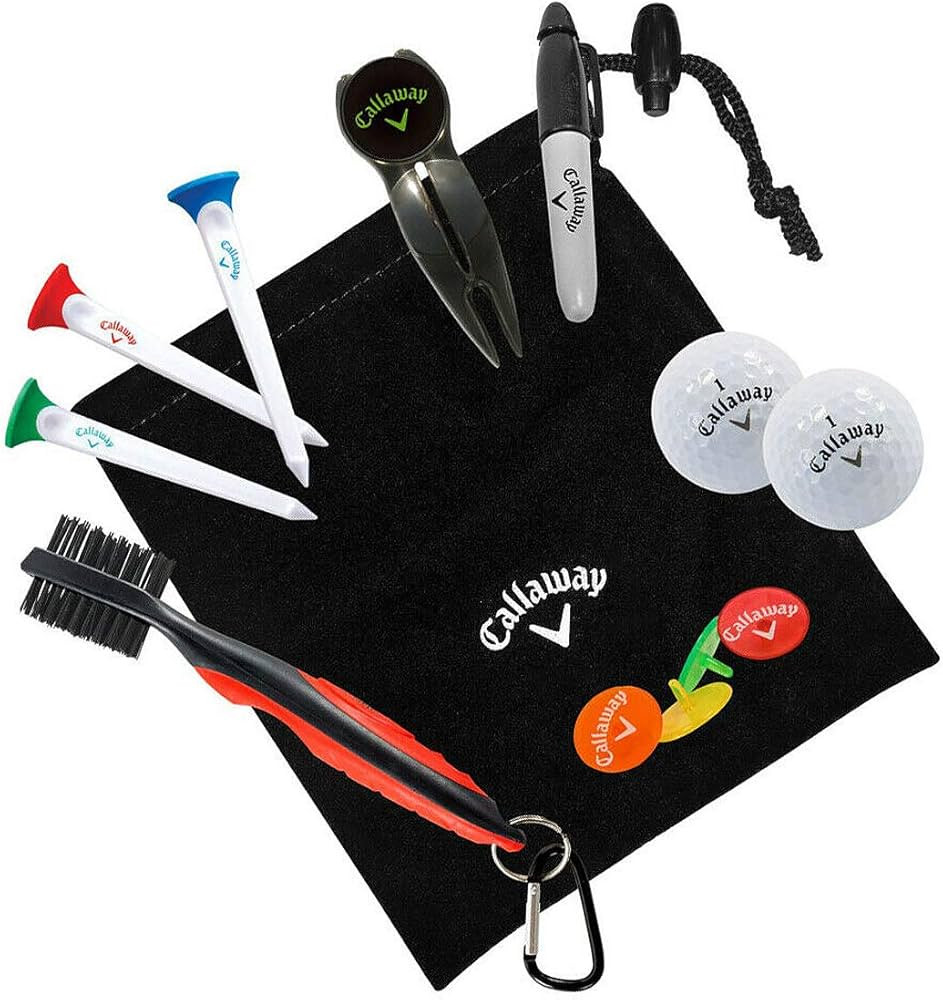 Callaway On-Course Golf Accessories Gift Set with Golf Club Brush & Divot Repair Tool with Ball M... | Amazon (US)