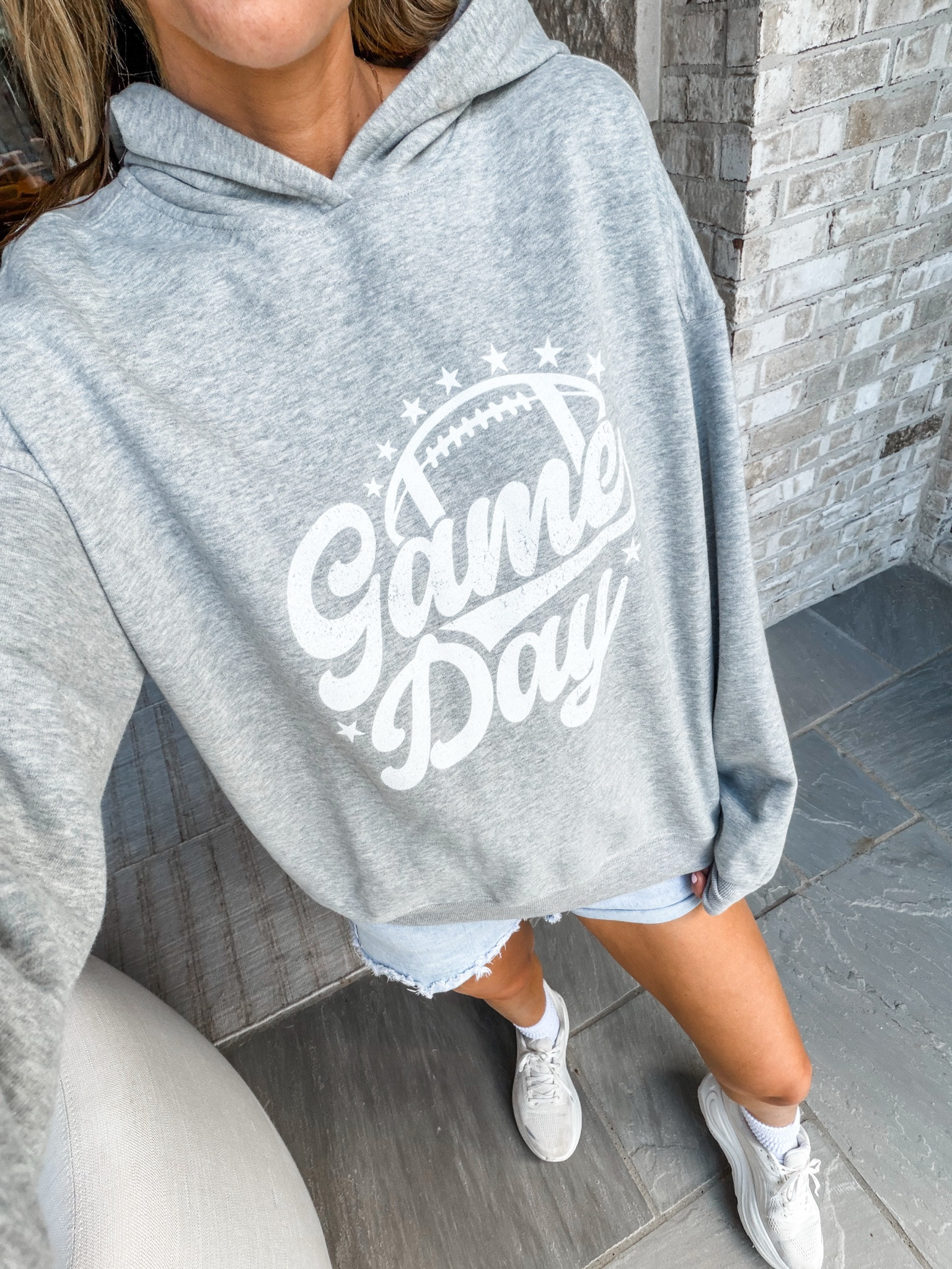 Cutest GAMEDAY graphic!🩶🤍

#LTKdayinmylife #LTKgrwm #LTKSeasonal