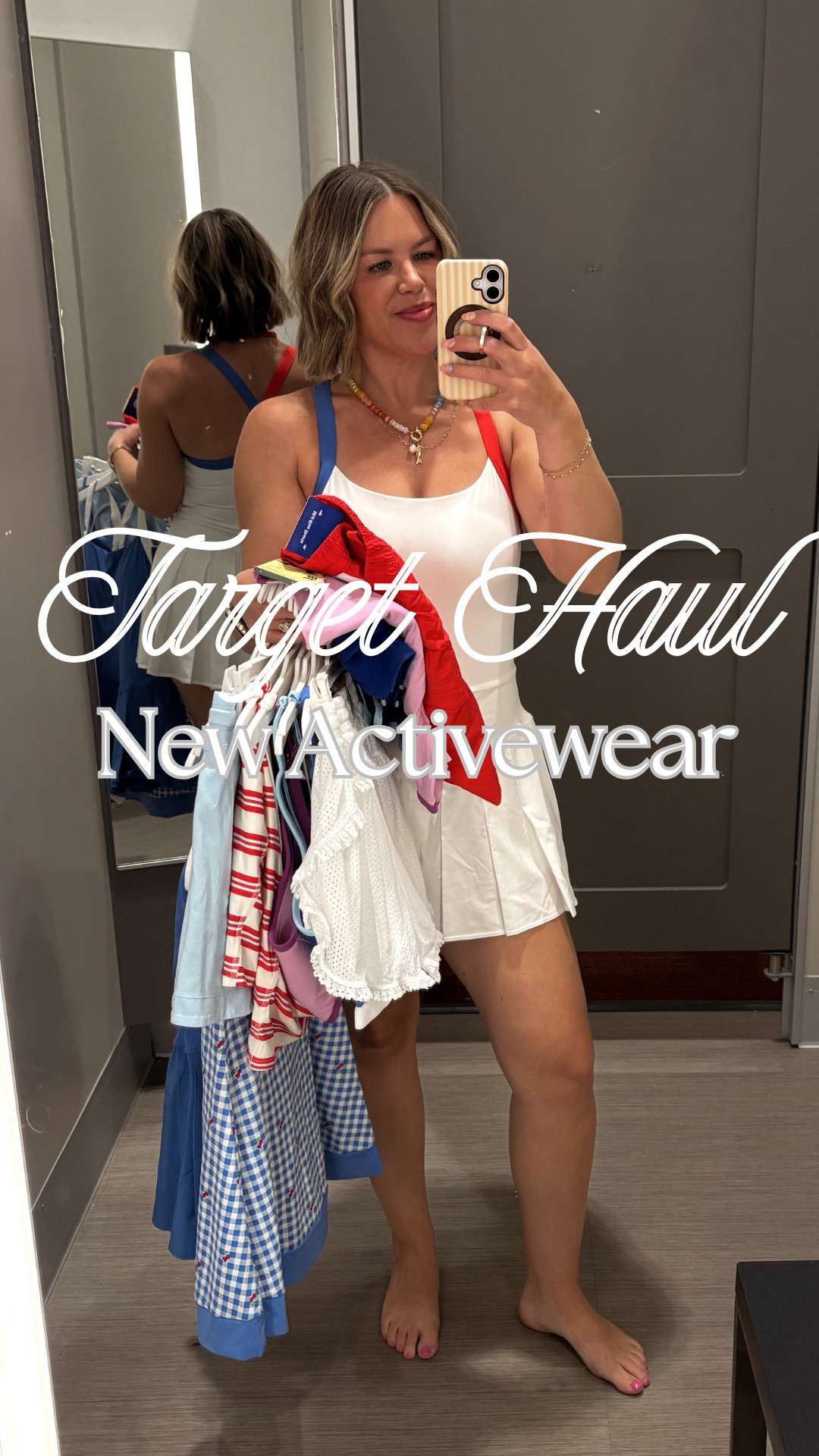 TARGET HAUL- New Avtivewear
You guys another amazing activewear drop, it’s all so cute! The cherry gingham dress isn’t online yet but I will keep checking and add it when it is!! Loving a lot of the red white and blue activewear, perfect for moving into summer!
#target #targethaul #targetfinds #targetactivewear #newactivewear #activedress #newarrivals #targetstyle #targetfashion #activewearlooks #summeractivewear


#LTKActive #LTKootd #LTKSeasonal