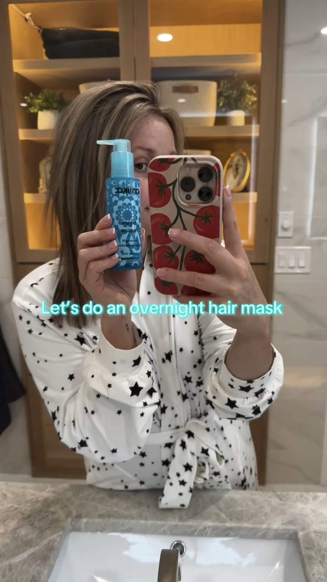 Let’s do an overnight hydrating hair mask! I love this one from amika because I can wake up and go - it does not need rinsed and does not leave your hair greasy. I cover my hair and brush through - sleep and wake up with healthier hair! ✨🪮🪄

#LTKselfcare #LTKBeauty #LTKgrwm