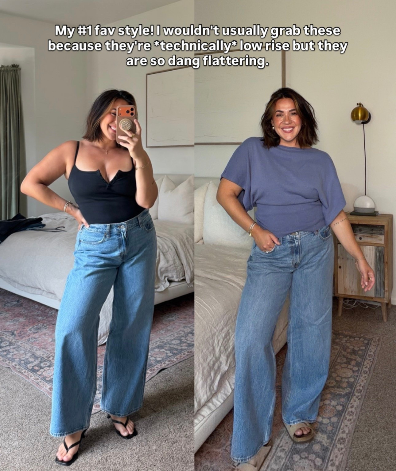 Abercrombie denim sale guide! Use stackable code DENIMAF I’m a size 30R 
Ultra low rise loose! Wash: medium

#LTKSaleAlert #LTKMidsize #LTKSeasonal