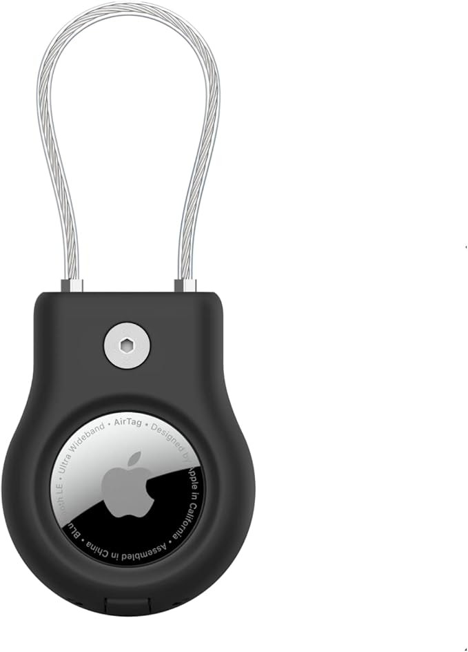 Amazon.com: Belkin Apple AirTag Secure Holder With Wire Cable - AirTag Holder - Lock & Protect Ai... | Amazon (US)