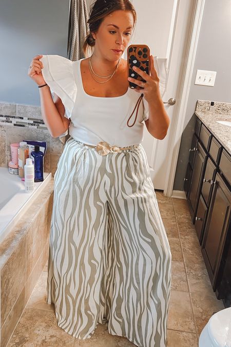 Adding this to my FAV outfits for the office + my pants are on SALE today! 🦓☺️

#LTKstyletip #LTKsalealert #LTKunder50