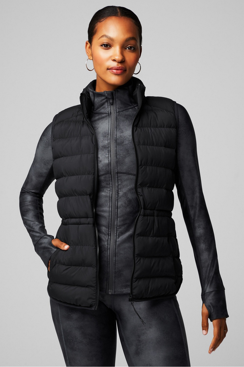 Essential Puffer Vest | Fabletics - North America