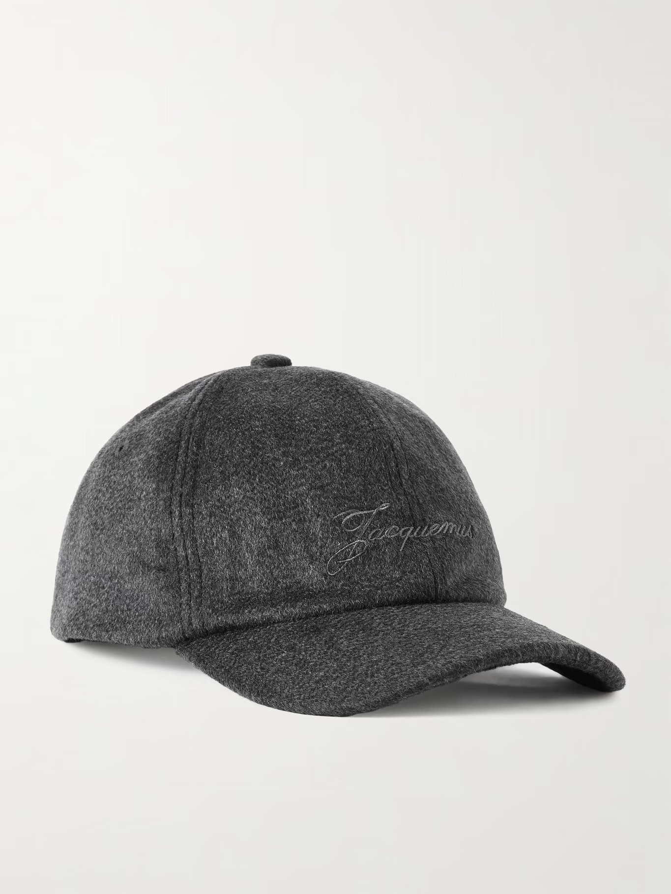 Logo-Embroidered Brushed Virgin Wool Cap | Mr Porter (UK)