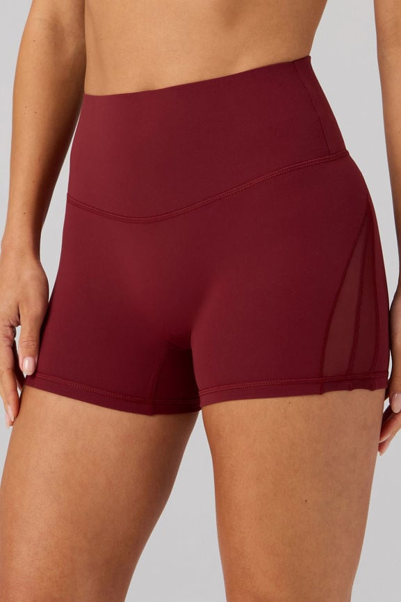 The No-Seam PureLuxe TLC Mesh Short 4" | Fabletics