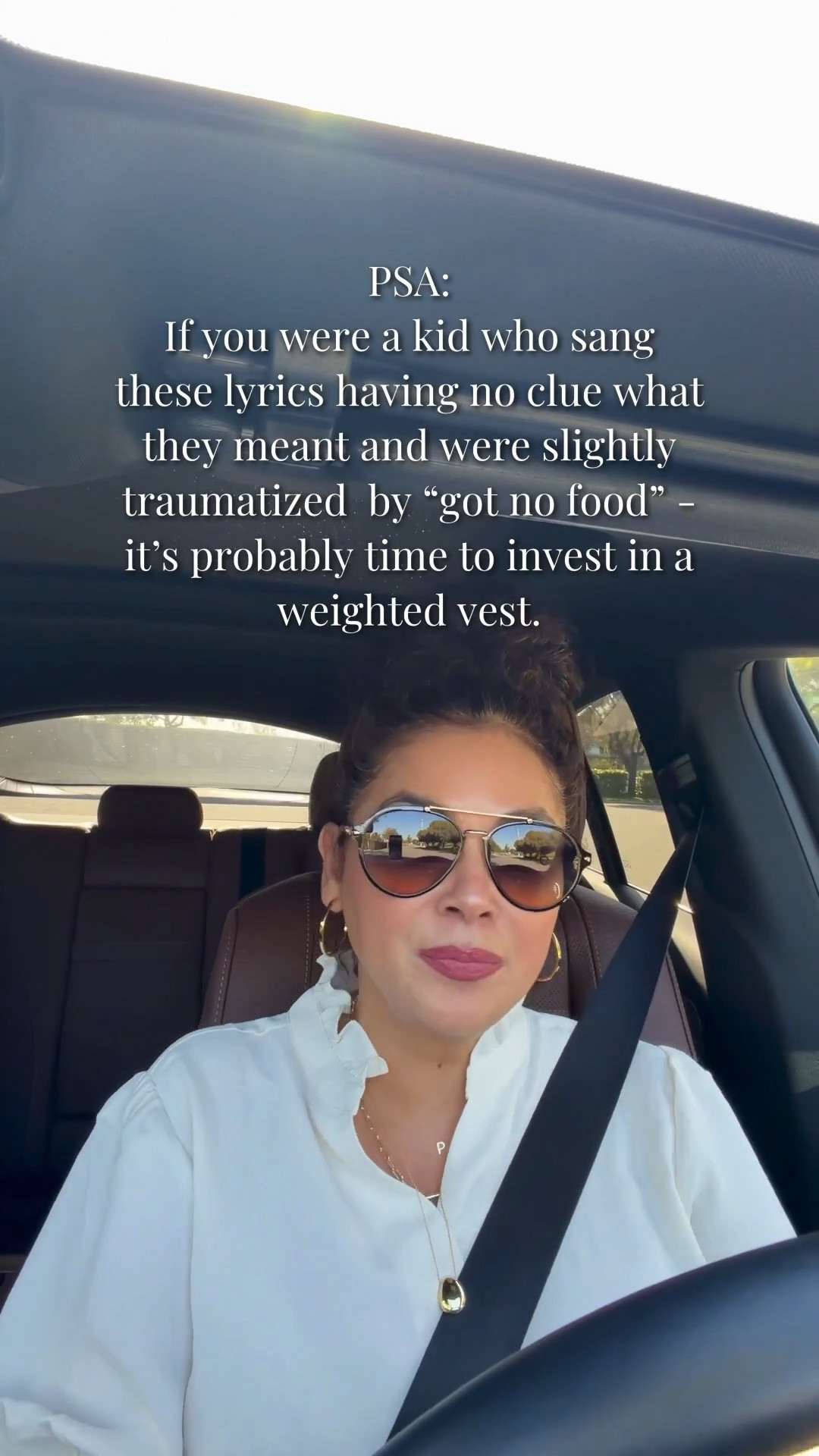 The fact that we were out here singing Pass the Dutchie as kids…
• fully committed
• zero understanding
• slightly traumatized by “got no food”
explains everything about Gen X. 😂

👉 Tag your friend who knew every word

#LTKstorytime #LTKOver40 #LTKdayinmylife