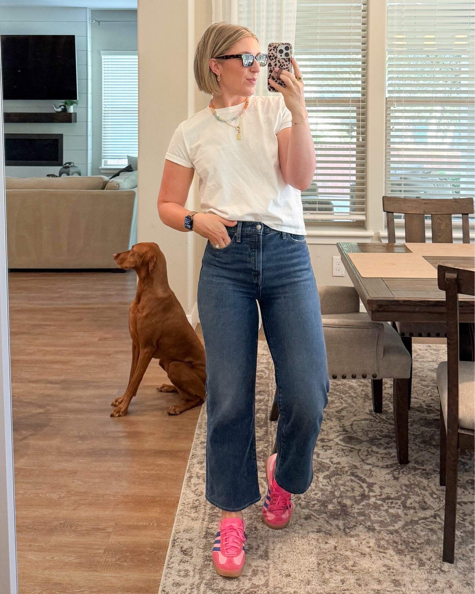 These jeans are a timeless cut and DO NOT stretch out after one wear!!

#LTKdayinmylife #LTKstorytime