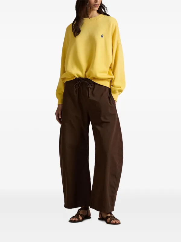 Polo Pony-embroidered sweatshirt | Farfetch Global