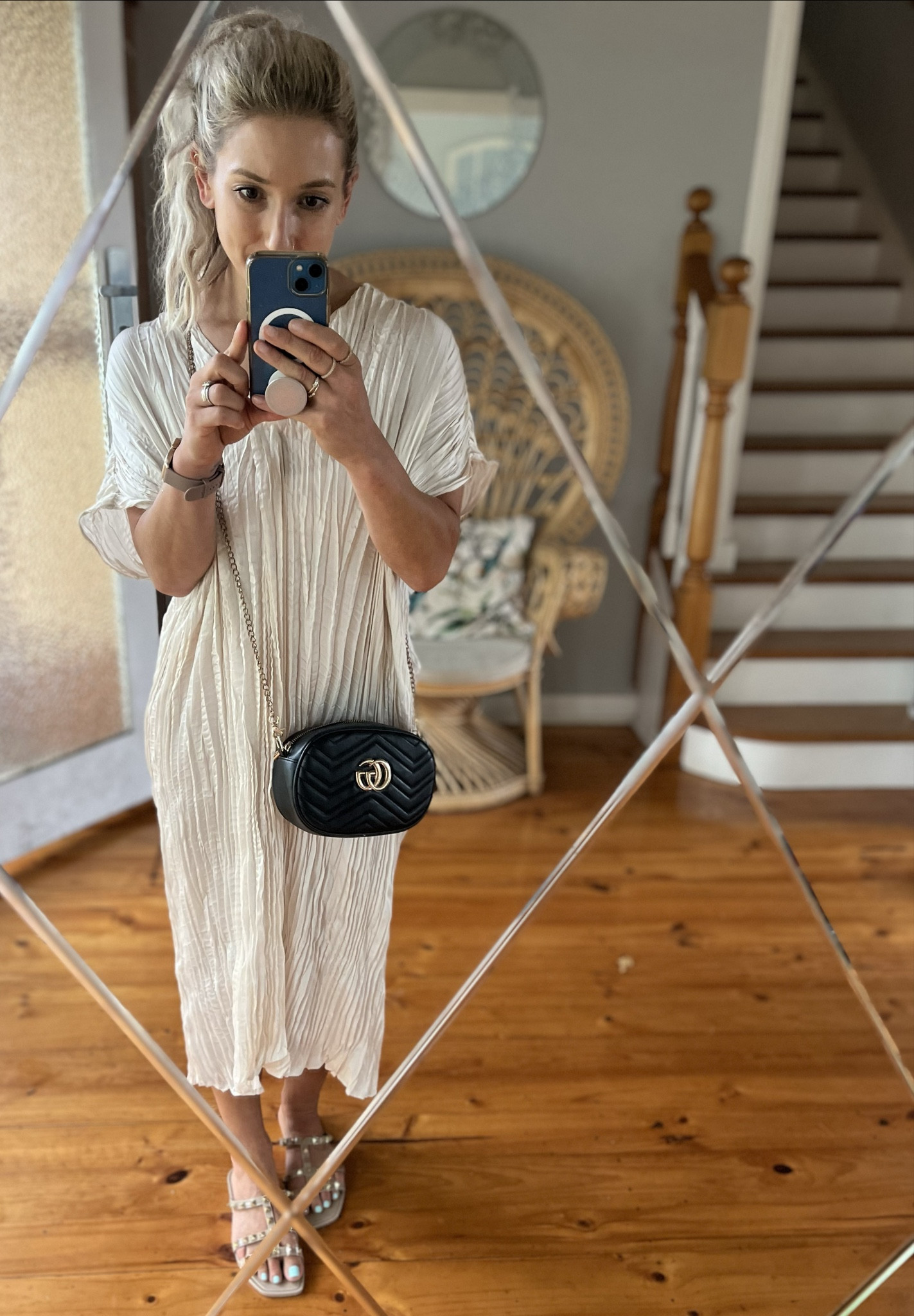 Couldn’t find the exact dress but the top ones from the Iconic look very similar. Have also tagged similar shoes, bag, jewellery etc. to get the look!

Minimal, cream dress, summer, beach, kaftan, resort wear, party, pleated, plisse.

#LTKfindsunder100 #LTKover40 #LTKaustralia