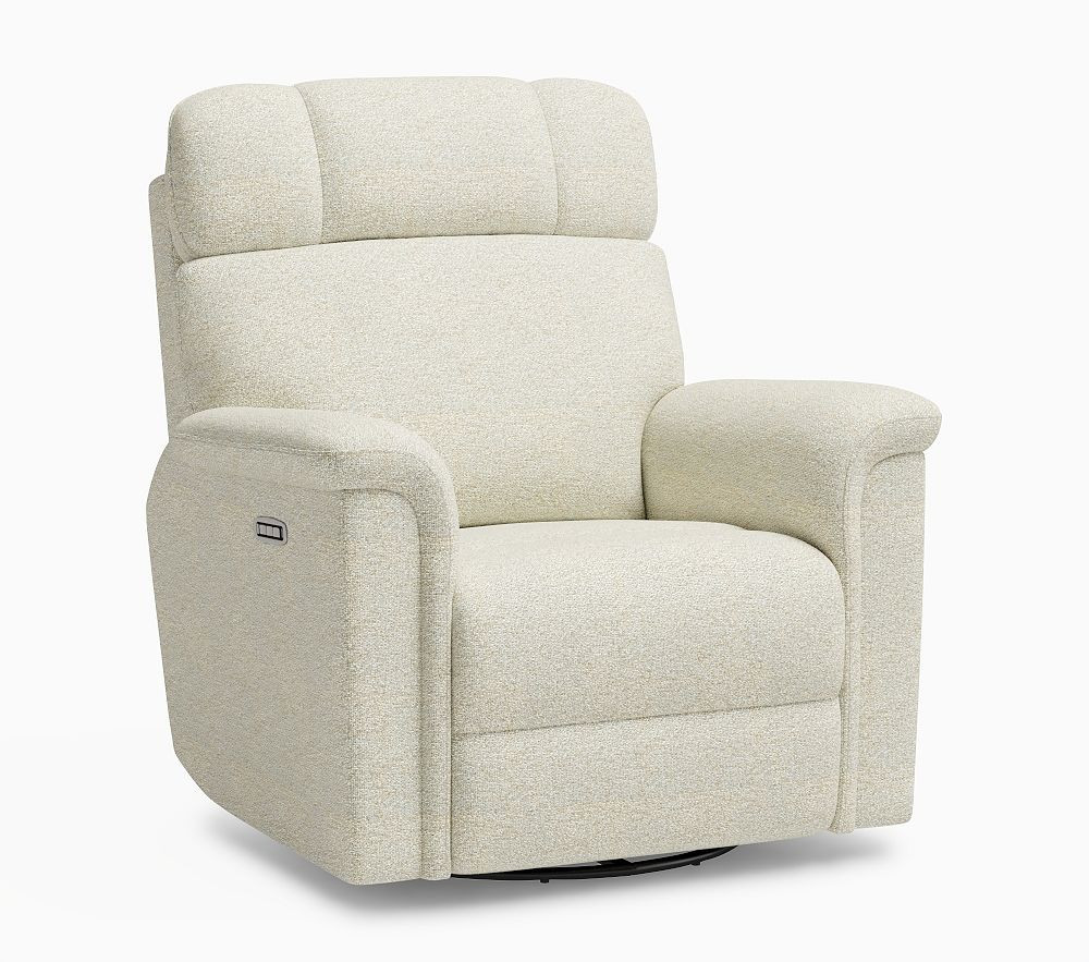 Lullaby Deluxe Power Swivel Recliner | Pottery Barn Kids