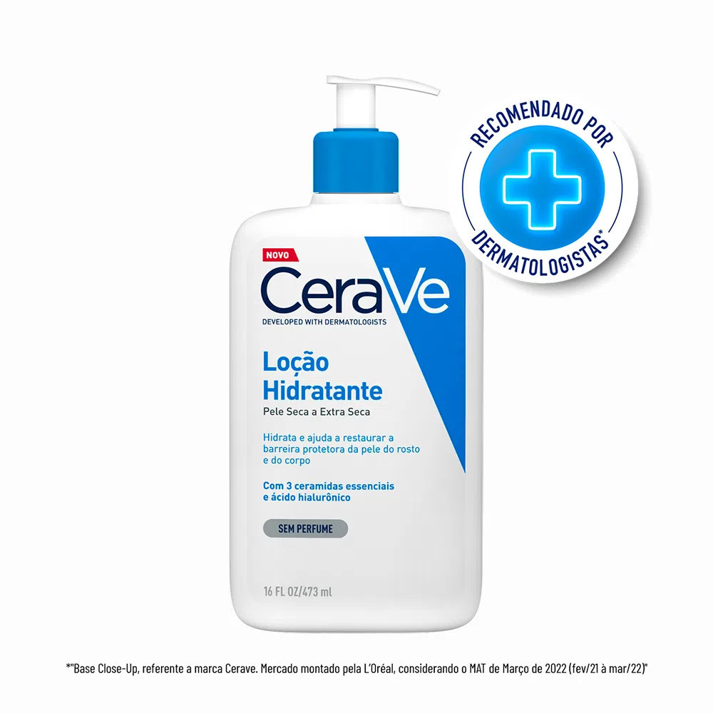 Loção Hidratante Corporal Cerave 473 ml | Amobeleza (BR)