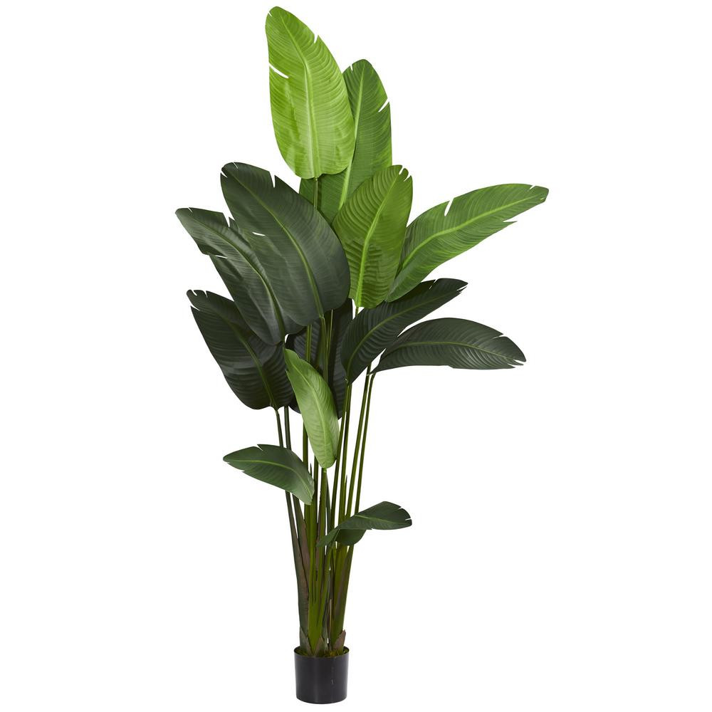 Nearly Natural Indoor Travelers Palm Artificial Tree | The Home Depot