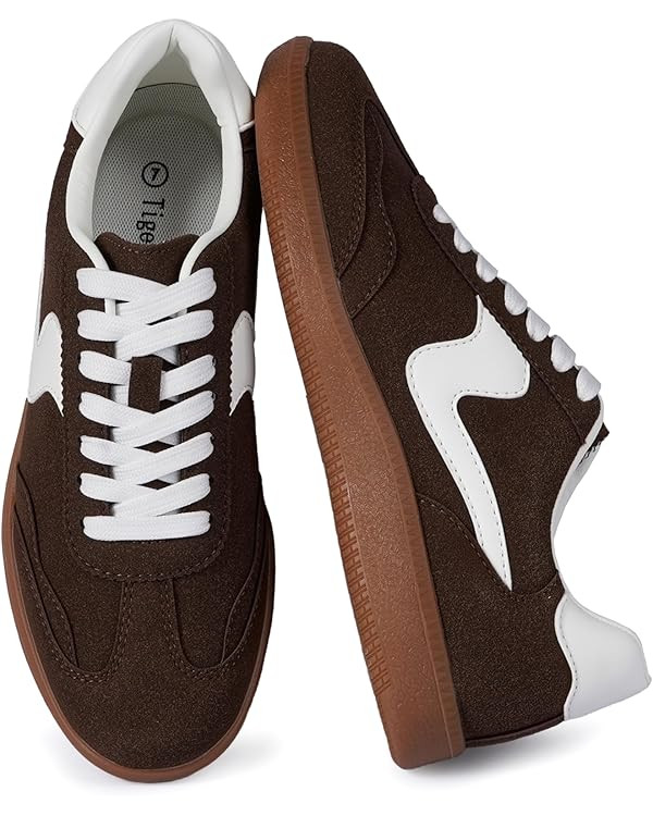 Sneakers for Women Business Casual Tennis Shoes Comfortable Lace up Slip on Women's Fashion Sneak... | Amazon (US)