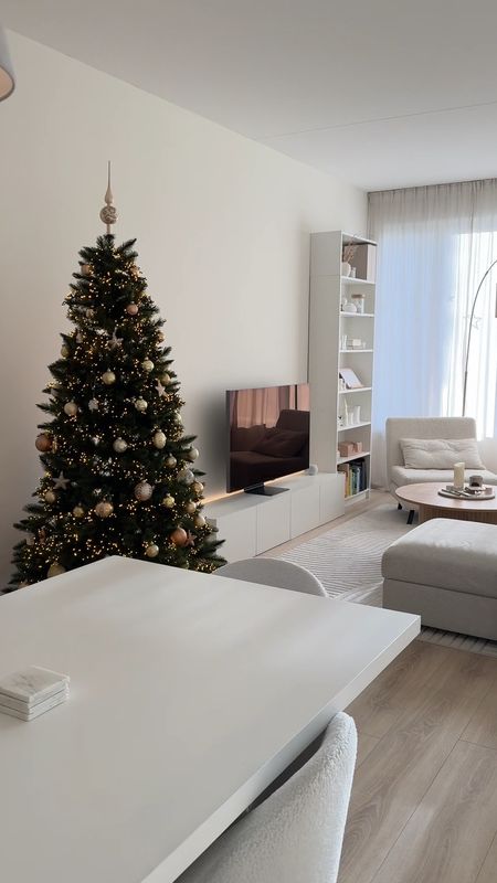 reset routine beige interior home living room christmas tree winter decoration holiday simple minimalistic white home tour 

#LTKhome #LTKVideo #LTKeurope