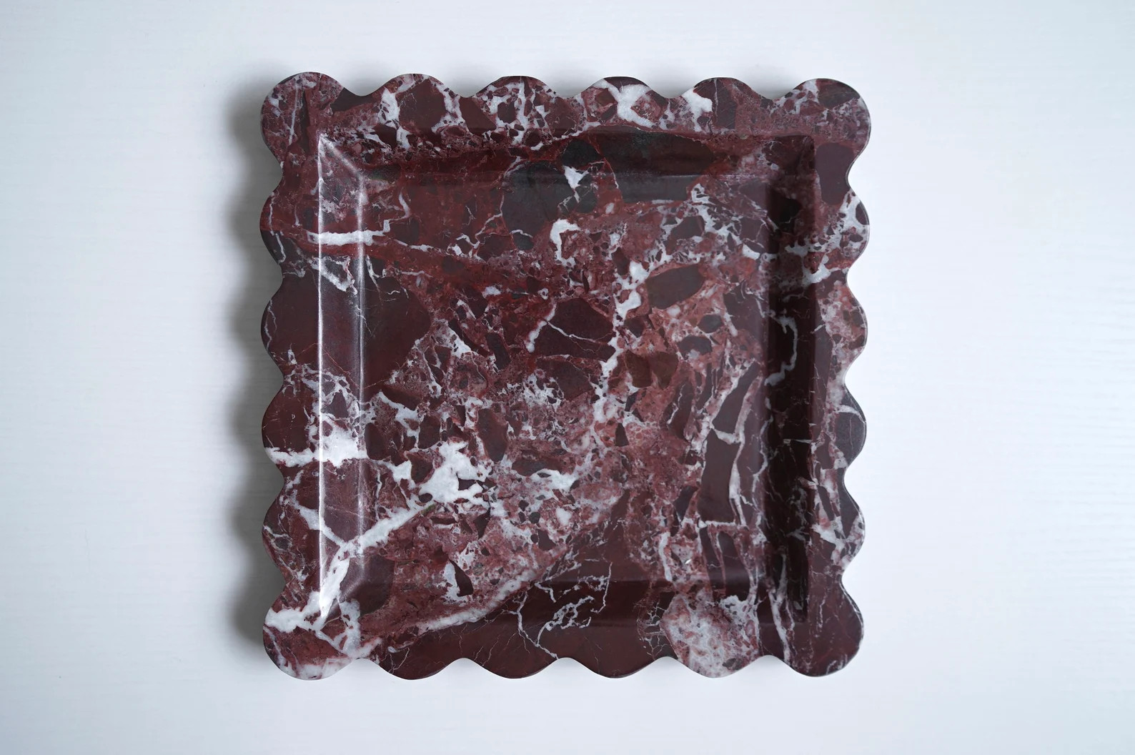 Red Marble Traymarble Dishtravertine Marble Organizerhome - Etsy | Etsy (US)