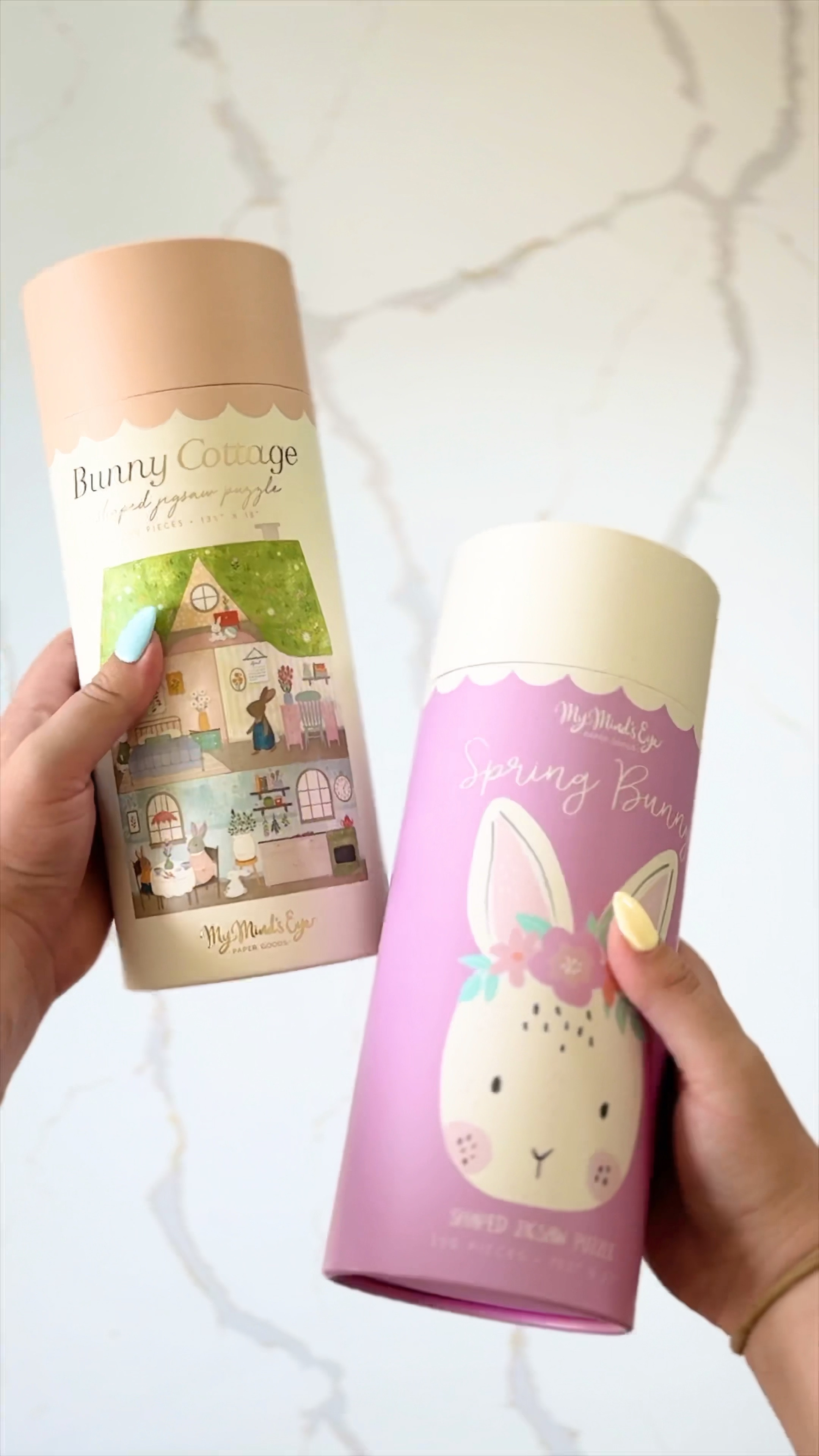 This adorable bunny-shaped jigsaw puzzle is bursting with color and cuteness. With 250 pieces, it's the perfect amount of challenge for a fun and satisfying experience. Plus, who can resist that cute bunny face? It's guaranteed to make you smile (and maybe even hop with joy) upon completion! 

Get ready to hop into some fun with our Bunny House puzzle! This sweet and playful puzzle features a charming bunny house design that will keep you entertained for hours. Piece by piece, you'll create a cozy and cute scene, perfect for any puzzle enthusiast. 

#LTKfamily #LTKkids #LTKSeasonal