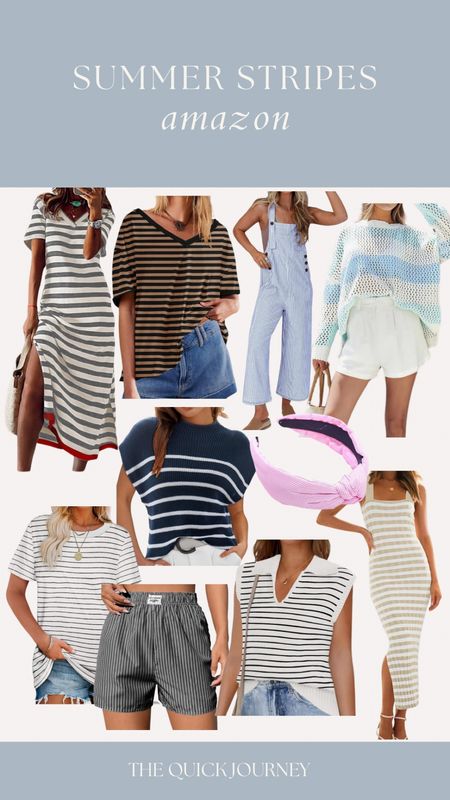 Summer fashion, Amazon fashion, stripes, summer outfits

#LTKStyleTip #LTKSeasonal #LTKFindsUnder50