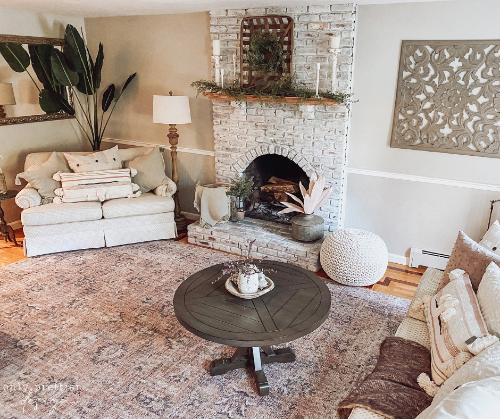 This living room turned out amazing 🤩 We love how the neutral tones provide a perfect space for relaxing 🌿

#LTKhome