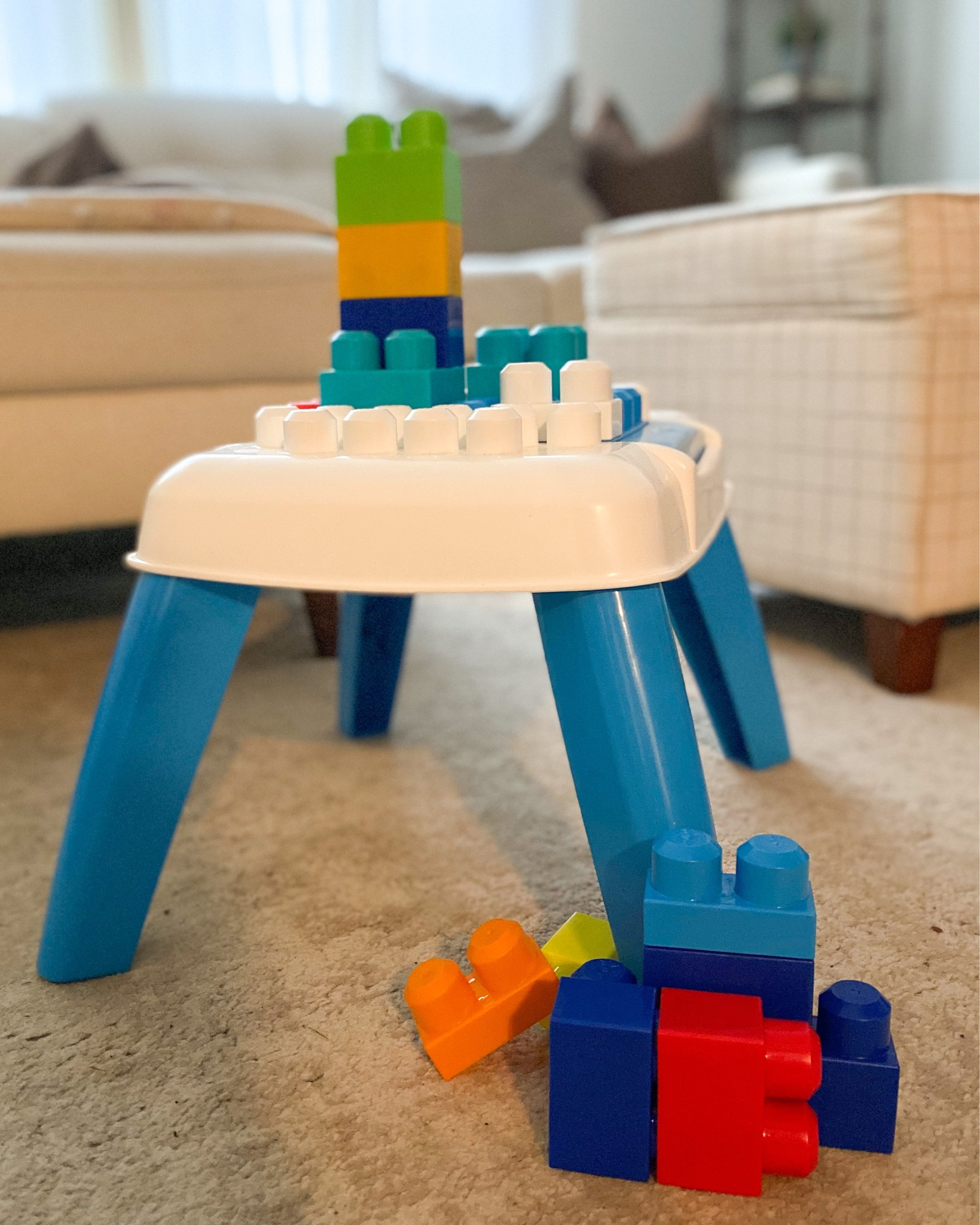 This little table and blocks has given me countless hours of independent play. Shepherd loves this thing! Would be the best first birthday/holiday/Christmas gift for the young toddler on your list. Shepherd has been playing with it since his first birthday and still loves it 

#LTKGiftGuide #LTKkids #LTKfamily