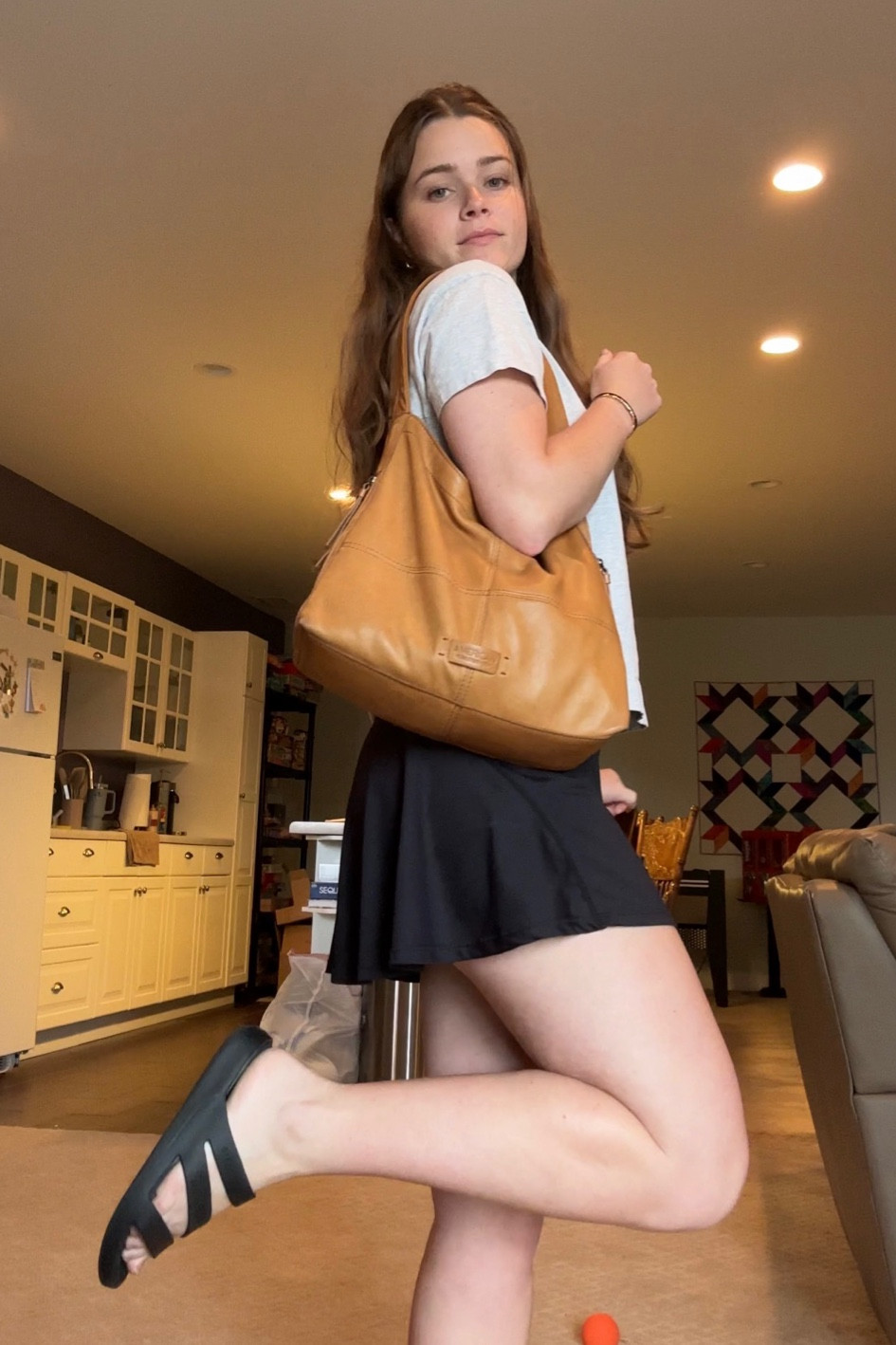 Outfit check (so simple but amazingly effective lol). Skirt is amazon but my account isn’t linked yet! 

#LTKU #LTKStyleTip #LTKActive