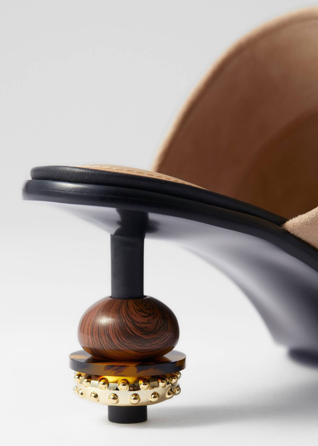 Bead-Embellished Leather Mules | & Other Stories - US