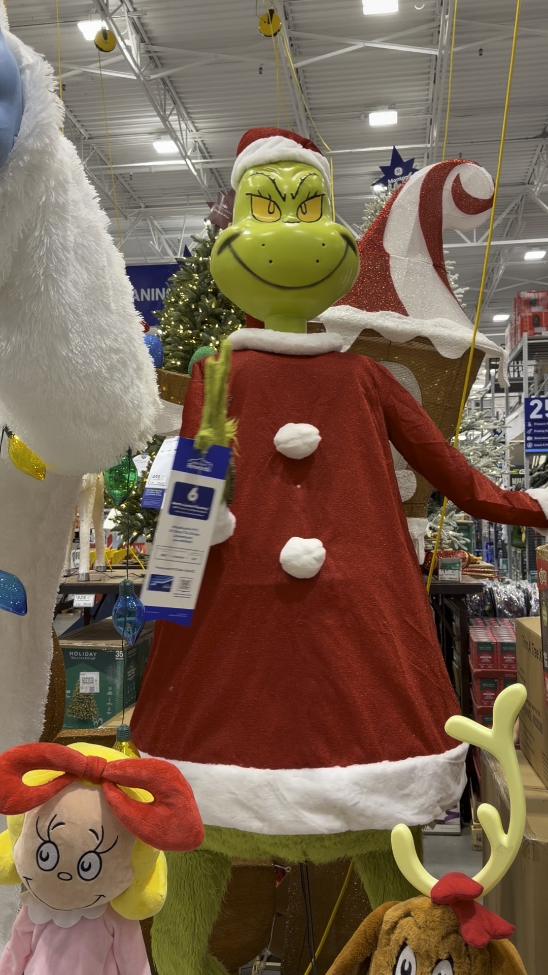 Feeling a little grinchy?! Then you need to grab this animatronic grinch! It’s at Lowe’s and would be the perfect centerpiece for your outdoor decorations! 

#LTKHoliday #LTKHome