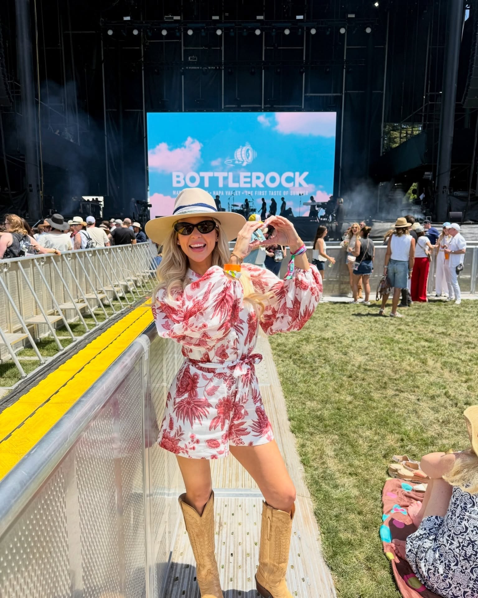 BottleRock, you were magic topped with caviar 🍷🎶 #Bottlerock #napa #ltkfestival