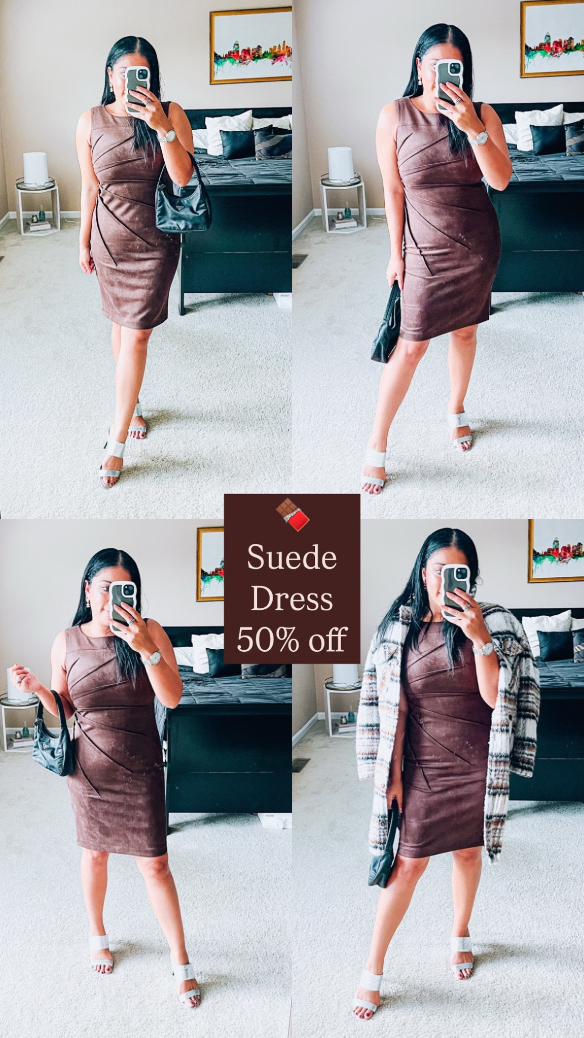 Calvin Klein dress
Chocolate suede
Special event dress
Dresses under $75
Wearing size 6


#LTKFindsUnder100 #LTKSaleAlert #LTKStyleTip